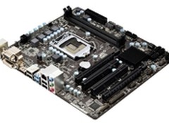 更多高速接口 华擎B75M R2.0主板仅549