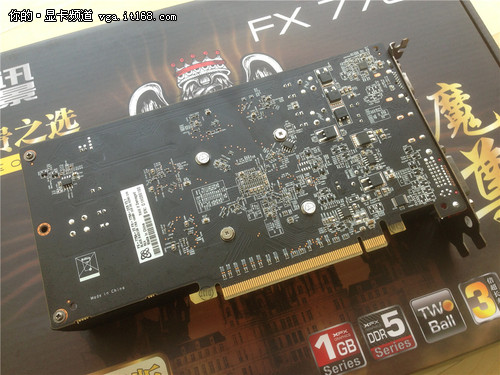 1G核心频率 XFX HD7750魔尊上市仅799元