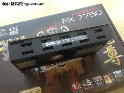 1G核心频率 XFX HD7750魔尊上市仅799元