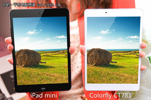 6.8mm全球最薄 Colorfly CT781首度曝光