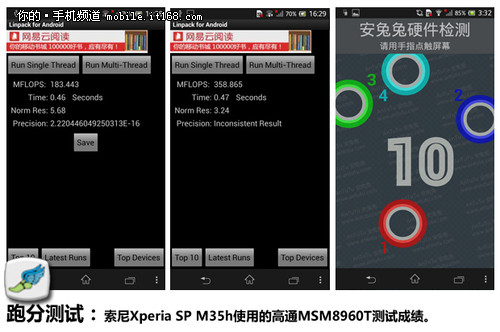 索尼Xperia SP M35h评测：操作系统部分