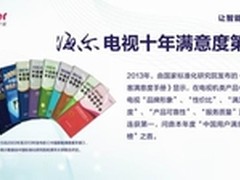 满意度结果揭晓海尔电视十年满意度第一