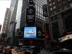 中国CAD企业首次亮相纽约时代广场