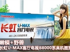 嫩模+野兽长虹U-MAXB8000系真机图赏
