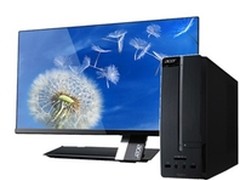 静音且高效 宏碁23英寸大屏双核台机