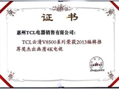  TCL 4K电视斩获权威双项大奖