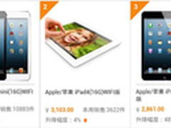 五月份第二周 淘宝平板销量前15名榜单