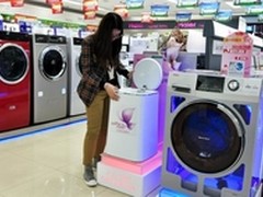 结婚萌礼物海尔洗衣机满载沉甸甸的母爱