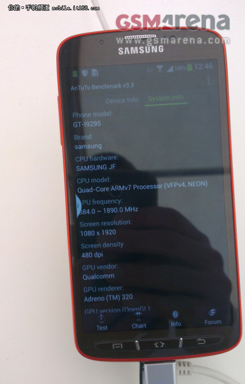 三防机三星Galaxy S4 Active曝光