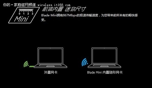 海联达Ai-Blade Mini802.11ac无线网卡