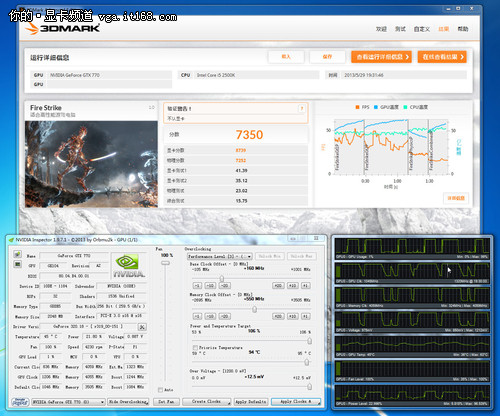 NVIDIA GTX770超频测试