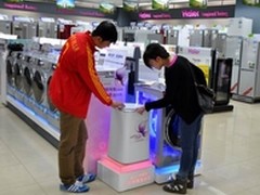 两万多网友向海尔mini洗衣机表达爱意