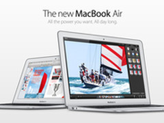 配第四代酷睿 苹果发布全新MacBook Air