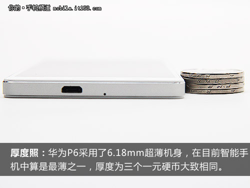 华为Ascend P6外观篇