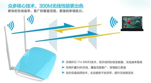 促销非常好的选 百元级300M无线路由推荐