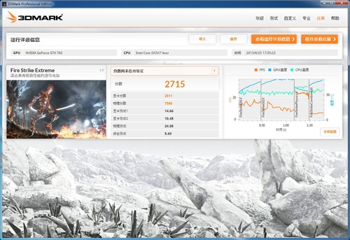 3D基准性能测试：3DMark