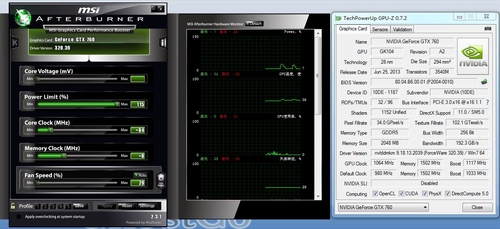 GTX 760超频测试
