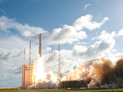 海事卫星成功发射最大卫星Alphasat