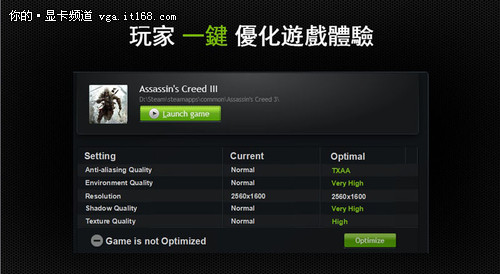 别忽略你的游戏装备 英伟达GFE优势解析