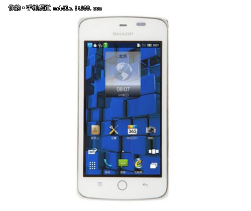 电信3G裸眼3D手机 夏普SH831T特价599元