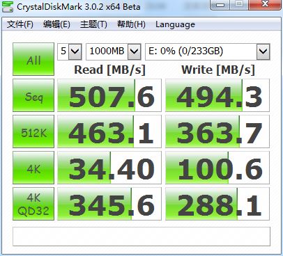 840 EVO相比市售SSD测试成绩对比