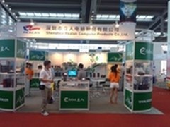 迷你机箱展位人气爆棚 立人喜迎开门红