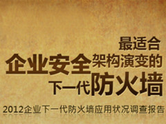 @安全圈第一期：2012企业NGFW应用调查