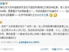 北京微博发布厅与崔永元上演北京环保记