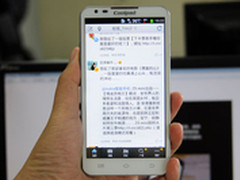 5.5寸大屏高速3G网络 酷派7296上网体验