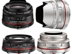 理光发布五款宾得DA Limited系红圈镜头