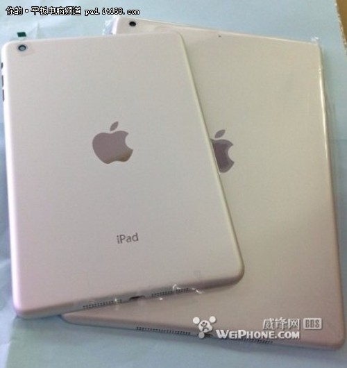 放大版iPad mini 新代iPad后壳谍照曝光