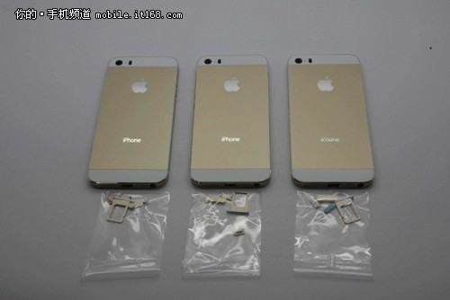 金色iPhone5S曝出 苹果加入色彩大战
