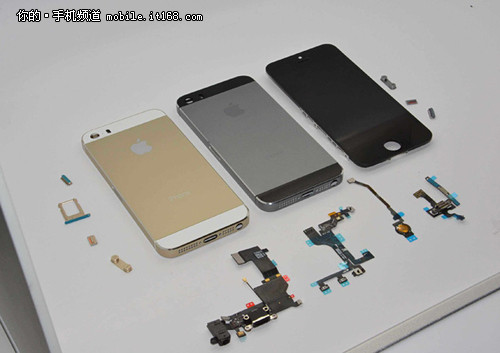 五种颜色 灰色iPhone5S真机曝光