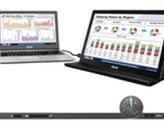 商务便携超极屏 华硕USB显示器登陆京东