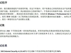 AV-C反钓鱼测试：360杀毒拦截率达96%