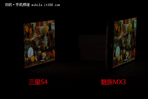 魅族MX3屏幕对比