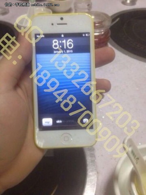 毫无悬念 苹果iPhone 5C真机亮相