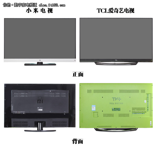 小米TCL爱奇艺来过招 六大对比看清优劣