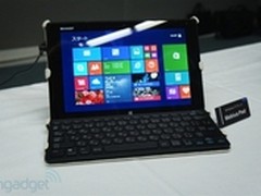 四核Atom+IGZO屏 夏普首款Win8平板图赏