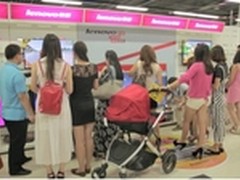 辣妈抢电视 联想智能电视卖场遭疯抢