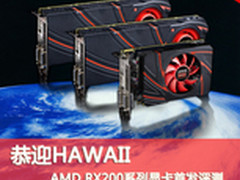 恭迎HAWAII!AMD RX200系列显卡首发评测