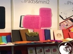 先行一步 展会展出iPad 5和mini2保护壳