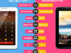 499 7英寸3G导航手机平板酷比魔方TALK7