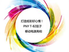 炫彩好心情 PNY T-82双子移动电源亮相