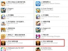 天龙八部(移动版)上线24小时入双榜前十