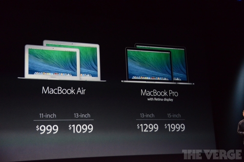 苹果发新款MacBook Pro和retina