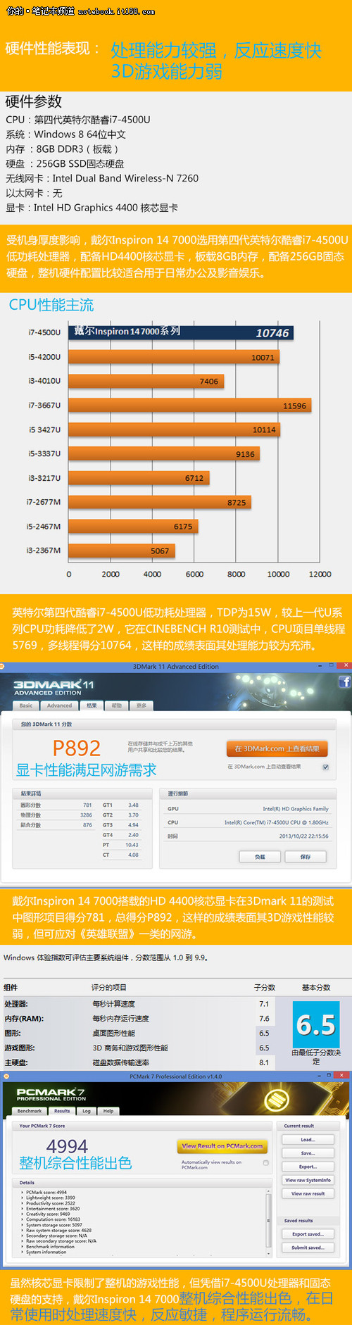 硬件配置与性能