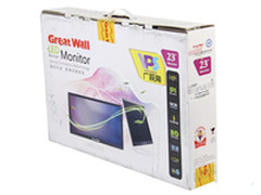 纯白小清新 长城L2386P显示器邯郸售980