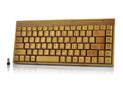 文人墨客之佳选 无线竹制键盘仅售119元