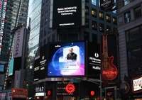 百度MOMENTS亮相美国时代广场引关注